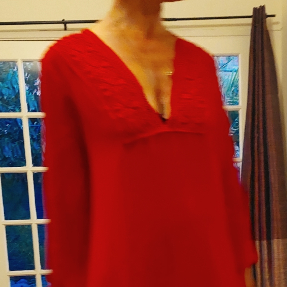 Max Studio Red Dress Size XS